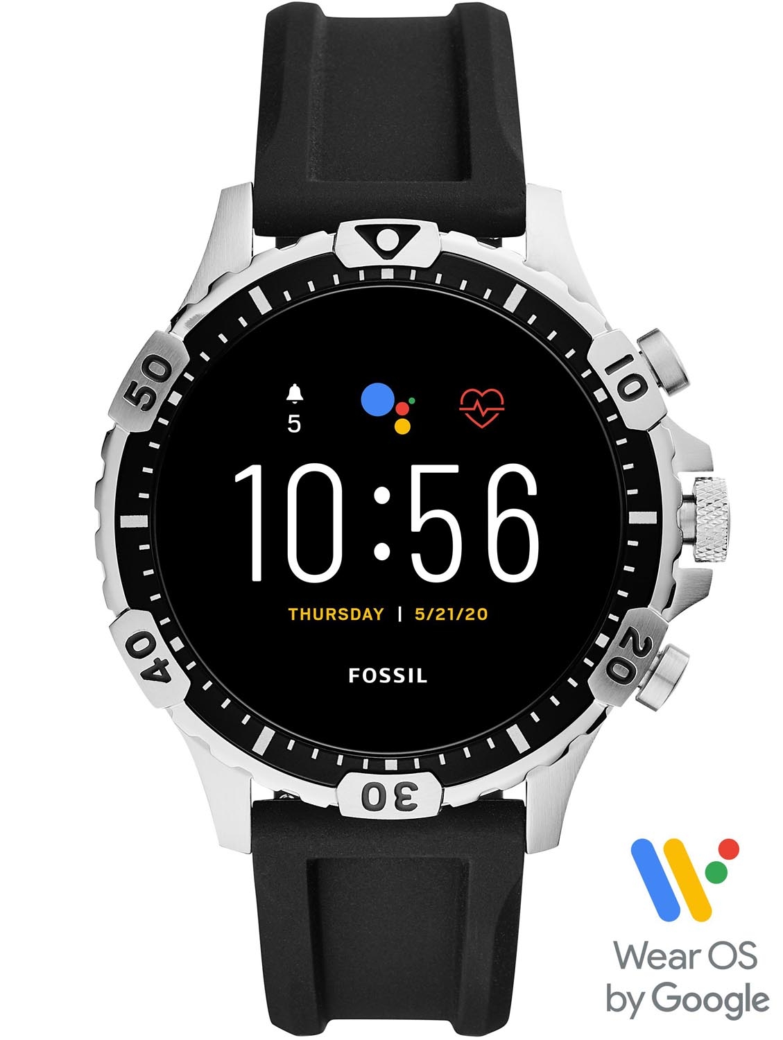 fossil gen 5 gps